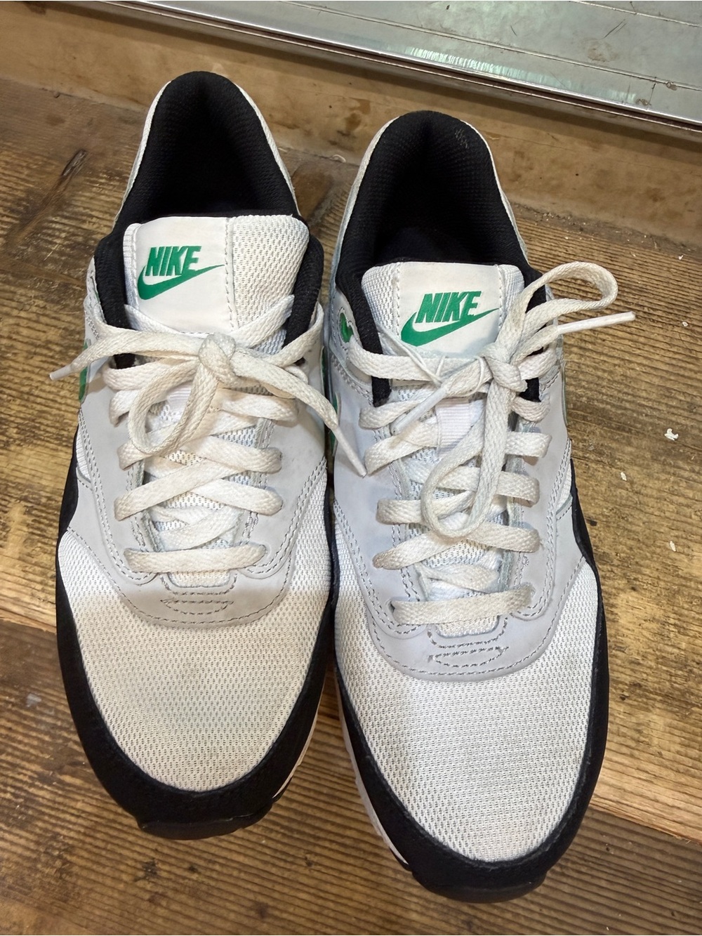 Nike Air Max 1 GS Black Stadium Green